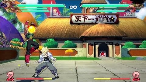 DBFZ - Basic TP hit confirms into snap with Trunks