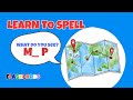 3 Letter Words for Kids | Fan to Dip | Fun Flashcards & Spelling Practice