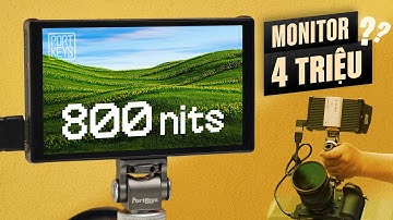 Tại sao bạn cần MONITOR (màn hình rời) cho quay video? 🟡 Đánh giá Portkeys PT5 III