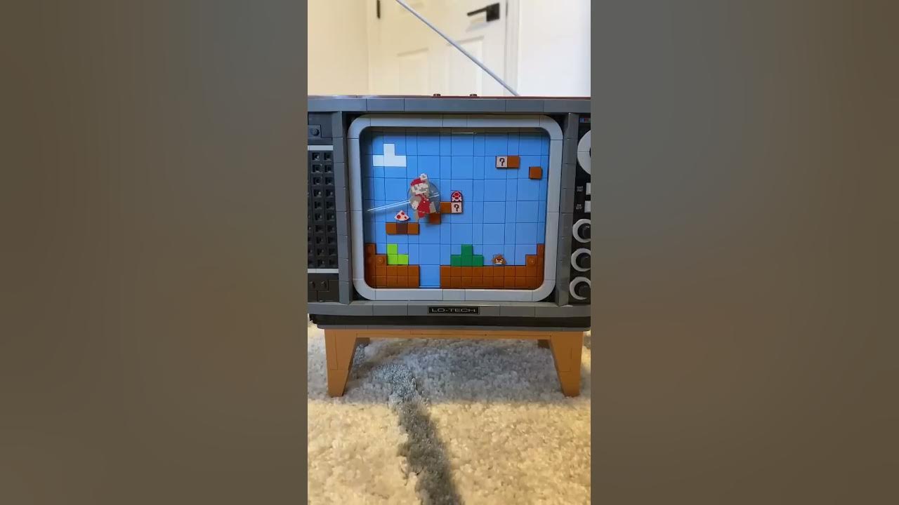 Working LEGO Super Mario Bros Game