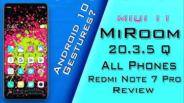 Android 10 MiRoom 20.3.5 Update for All Phones Ft Redmi Note 7 Pro Review | Beta ya Alpha Confused🤔