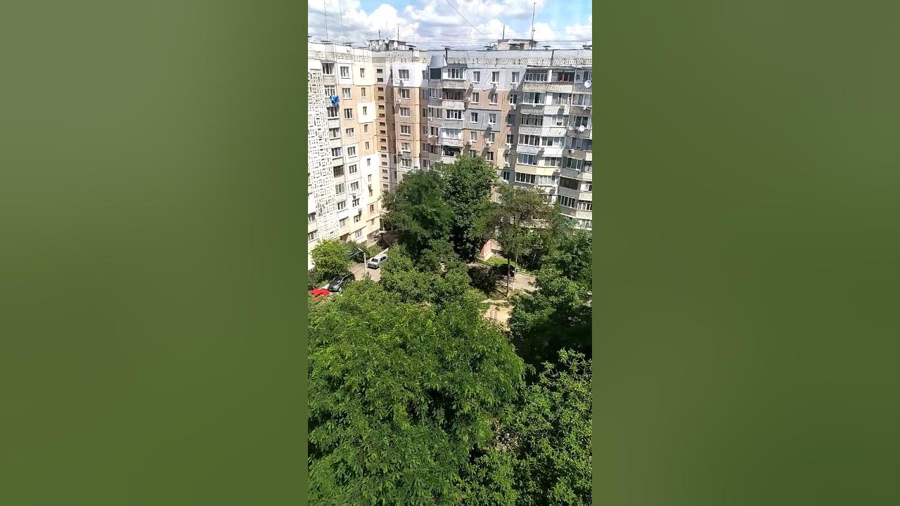 Выбиватель ковра после прилетов / Someone beating a rug after drons