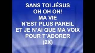 SANS TOI - Chantre Boniface