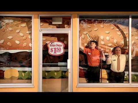 A&W Mama Burger inflatable ad