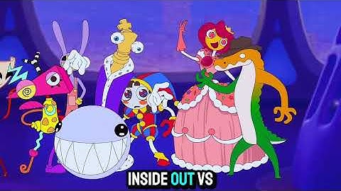 Inside Out 2 Vs The Amazing Digital Circus Rap Battle Song Animated Music Video