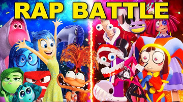 Inside Out 2 Vs The Amazing Digital Circus Rap Battle Song Animated Music Video