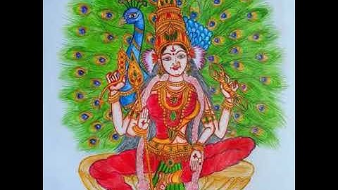 कौमारी मातृका-स्तोत्रम्-देवी महात्म्यम्-रोगों का इलाज-मानसिक विकारों का इलाज-अर्थ सहित।