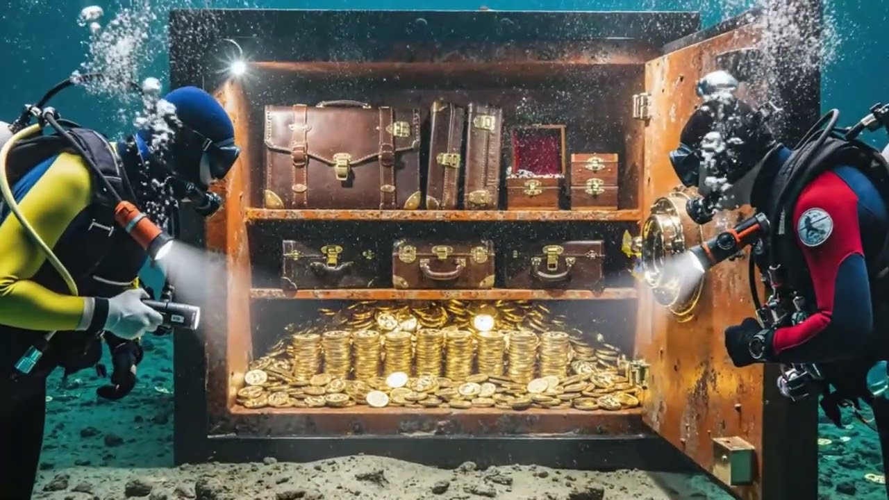 Opening a 112-Year-Old Safe on the Ocean Floor | $75 Million in Gold Discovered