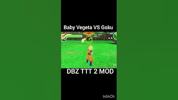 Baby Vegeta VS Goku DBZ TTT MOD.