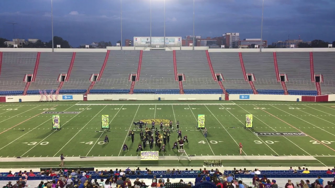 Gurdon High School Marching Band Championship at the Rock 2017 YouTube