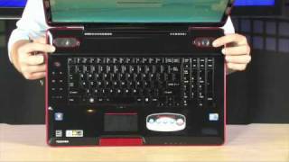 TOSHIBA ノートパソコン QOSMIO Toshiba Qosmio X505-Q890 Notebook - YouTube