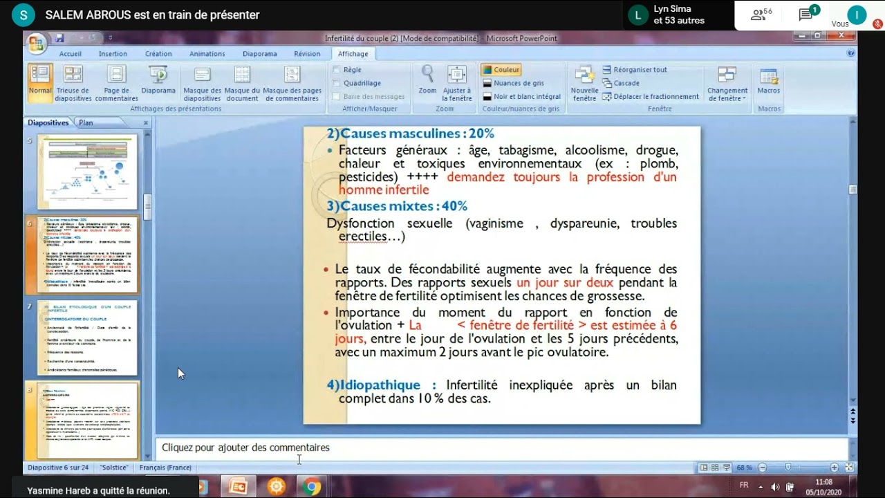 #Gynéco | 34. L'infertilité -Tizi- (Pr Abrous)