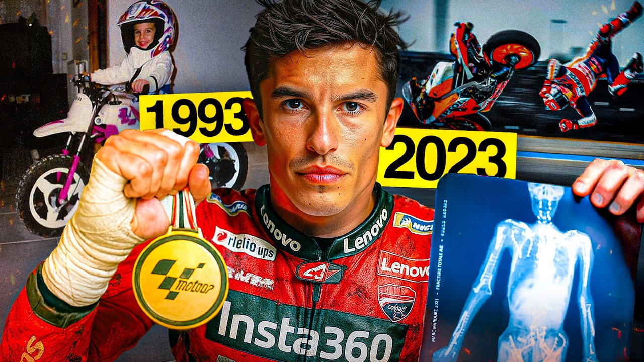 L’Histoire Tragique et Légendaire de Marc Marquez (avec @insta360)