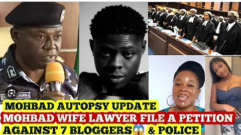 Mohbad: Mohbad wife lawyer file petition against police & bukky Jesse & others, mohbad autopsy