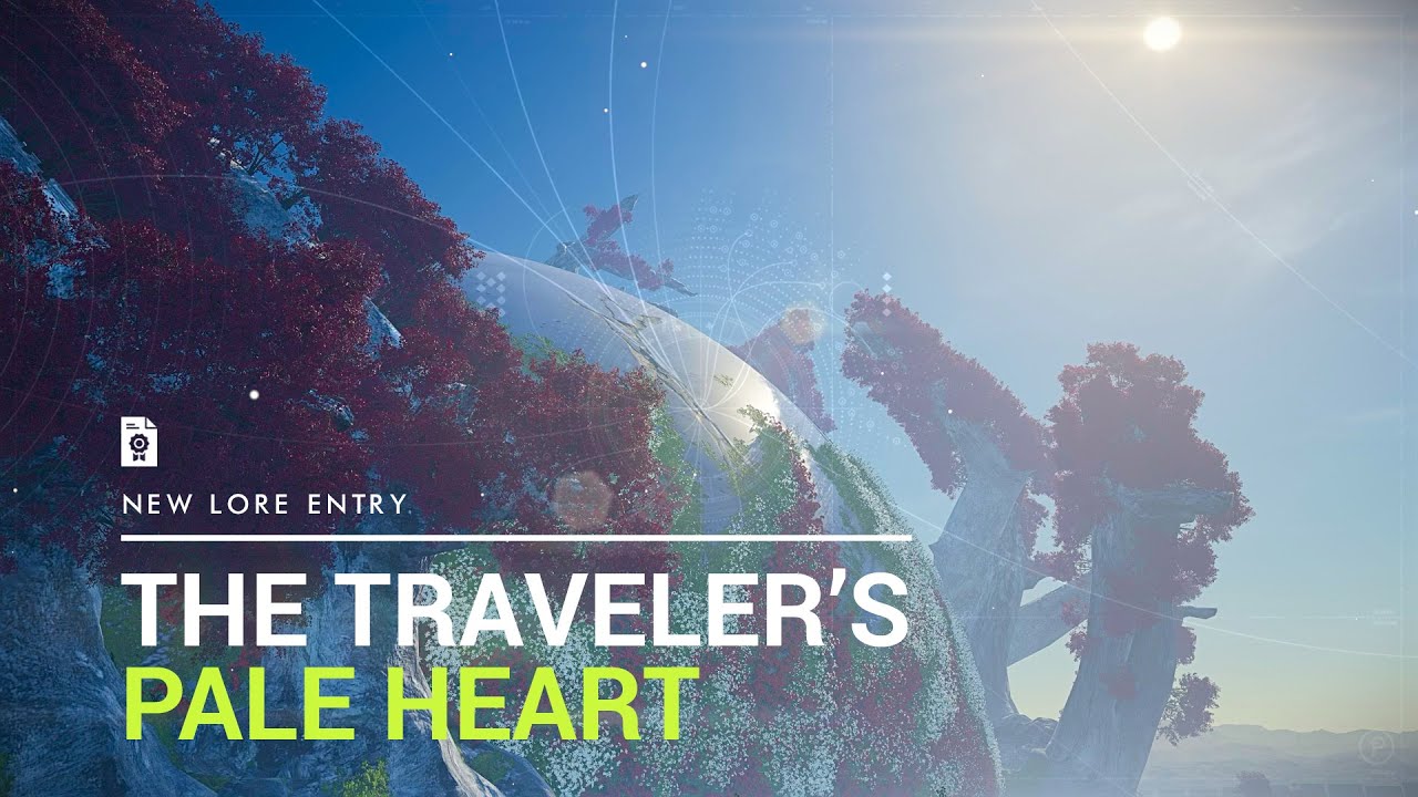 Destiny 2 Lore The Travelers Pale Heart YouTube