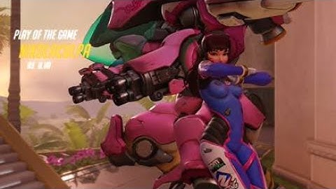 Overwatch - D.Va - Capture the Flag Play of the Game