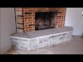 Fireplace Facelift using natural stone veneer