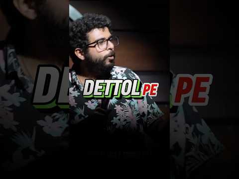 Dettol jhaag nhi saath deta hai.... #kuchbhimehta #standupcomedy #aakashmehta