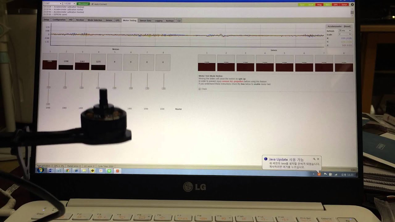 bheli oneshot-125 damped light test
