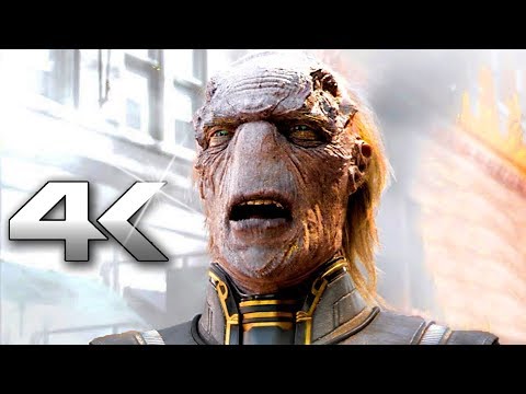 AVENGERS INFINITY WAR "Avengers VS Thanos" Fight (4K ULTRA HD)