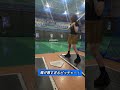 肩が弱すぎるピッチャー！ #野球女子 #バッティング