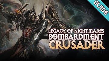 Diablo 3 - Crusader LoN (Legacy of Nightmare) Bombardment Build (GR90/100) - PWilhelm HD