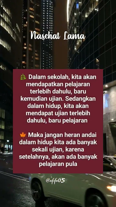 Nasehat Lama #quotes #istri #keluarga #motivasi #pasangan #reels #storywa #suamiku  #katakatabijak