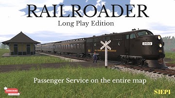 Railroader Sandbox Mode Long Play Passenger Service