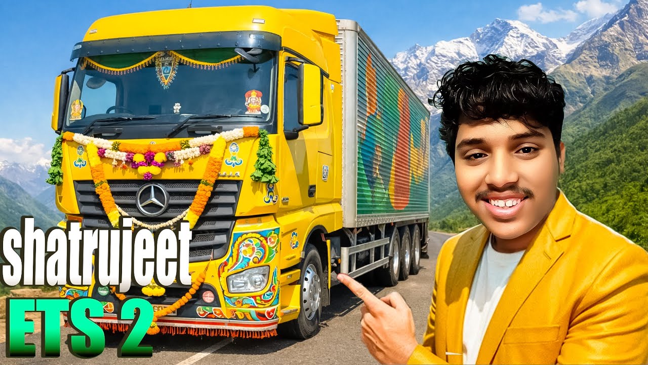 Aaj niklenge sare dost kaam pe  | Euro truck simulator 2 | 