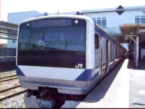 常磐線E531系友部発車（発車メロディー入り）