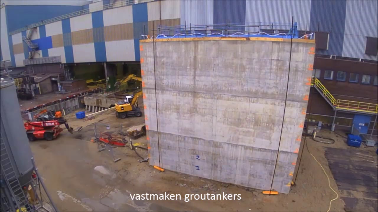VSF-techniek: afzinken open caissons