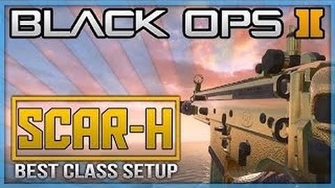Black Ops 2 - "DIAMOND SCAR-H" Best Class Setup - Multiplayer Tips and Tricks (Call of Duty)