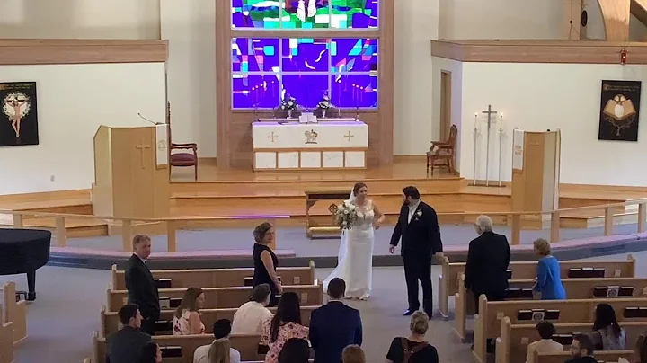 The Rite of Matrimony of Jonathan Foust and Audrey...