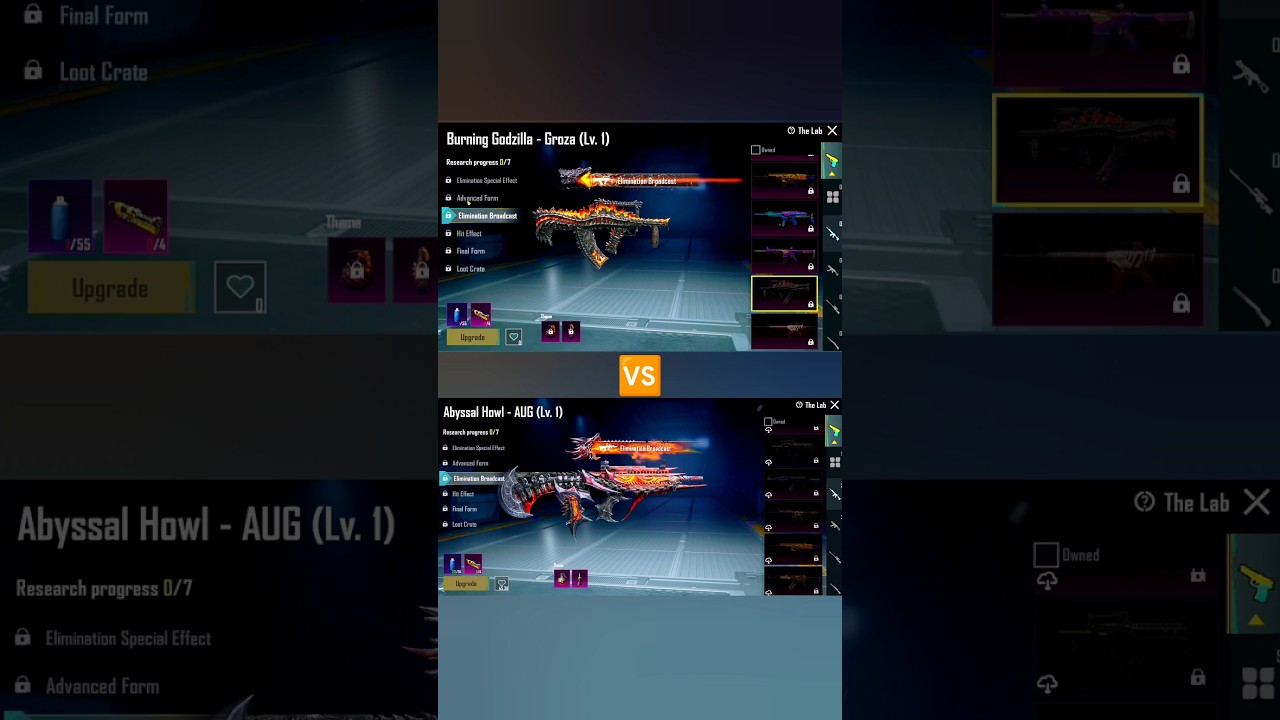 New Burning Godzilla-Groza 🆚 Abyssal Howl AUG 