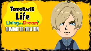 TOMODACHI LIFE LIVING THE DREAM || Leon Kennedy [Resident Evil] - Character Creation