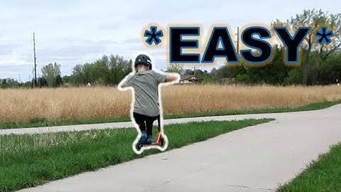 The Top 5 EASIEST Beginner Scooter Tricks