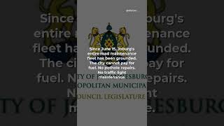 The City of Johannesburg is essentially bankrupt — Genesis Analytics, June 2026