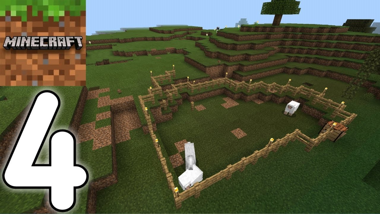 Minecraft Pocket Edition_Gameplay Walktrough Part 4Build a Farm