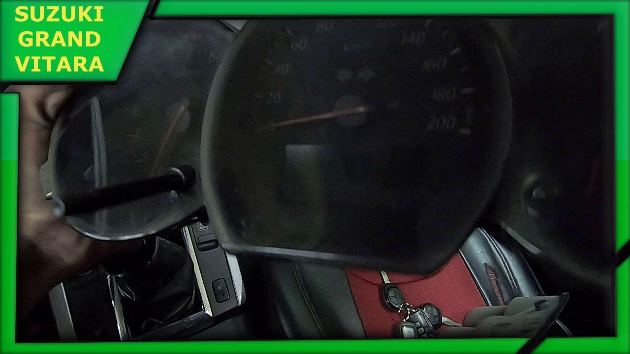 Снятие панели приборов Suzuki Grand Vitara - YouTube