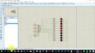 7 - educational - how to make simple 4060 circuit in Proteus