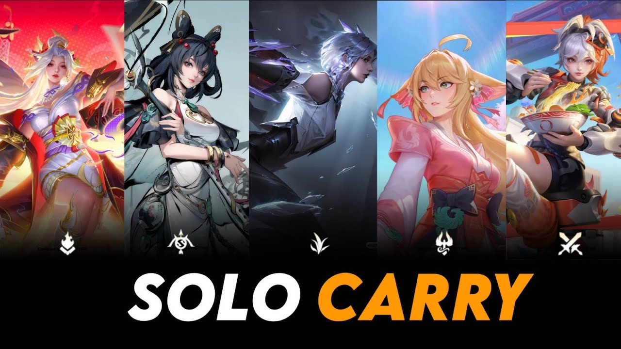 TOP 10 BEST META HEROES FOR SOLO RANK PUSH IN HONOR OF KINGS 🔥