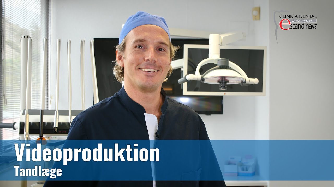 Videoproduktion Tandlæge - Goltermann Design [2020]
