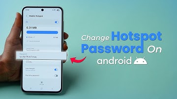 Hoe verander ik het hotspotwachtwoord op Samsung?