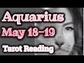 AQUARIUS MAY 18-19, 2020 THE MANIPULATION GOES ON EVEN AFTER SEPARATION | TAROT READING