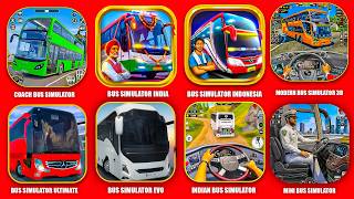 Bus Games Coach Bus Simulator,Bus Simulator India,Bus Simulator Indonesia,Bus Simulator Ultimate screenshot 2