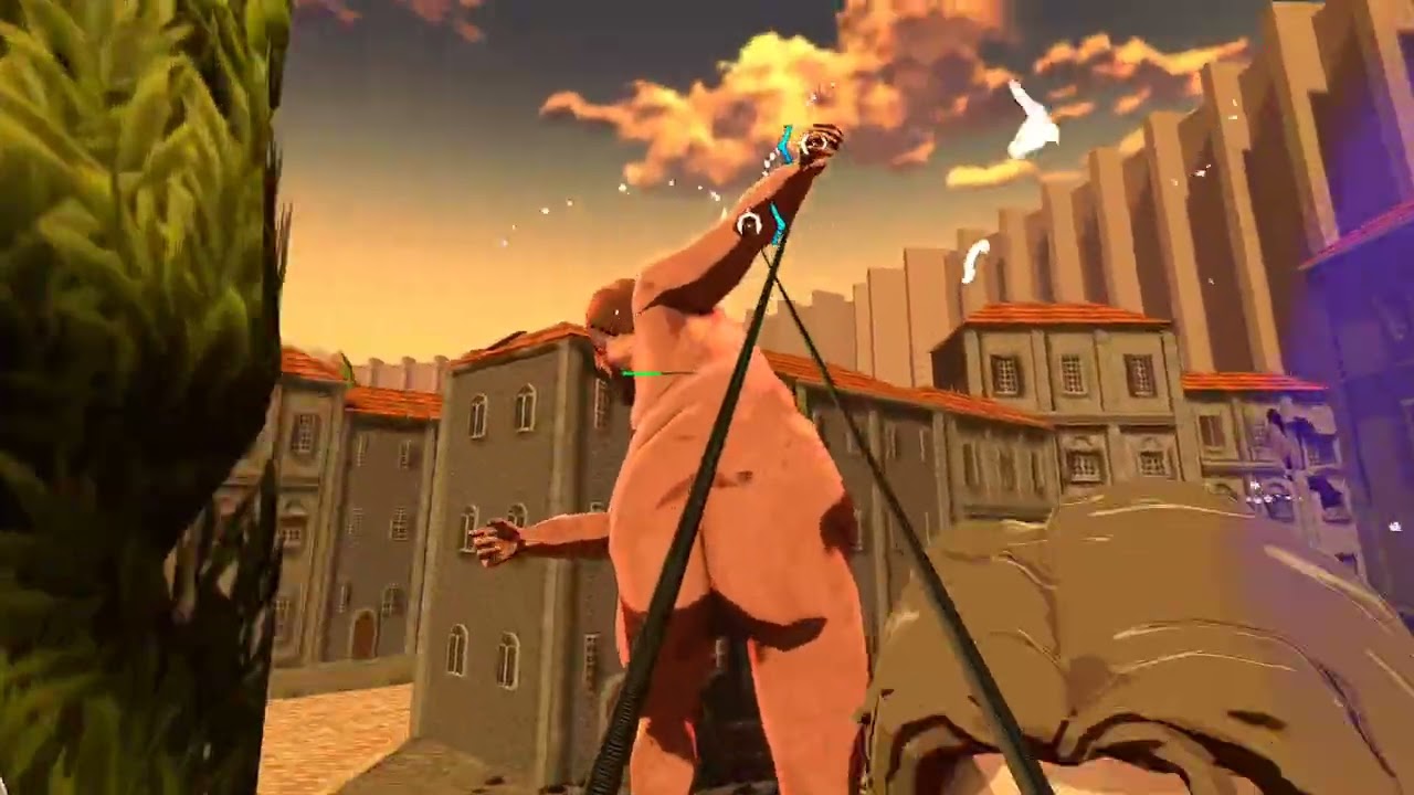 I kill even more titans bc I have an addiction (Attack On Titan VR)