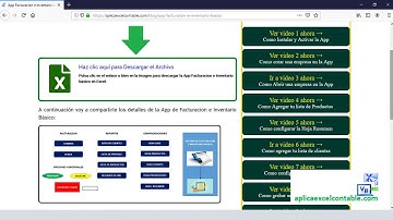 Como crear tu App de Facturacion e Inventario en Excel Basico - Video 22