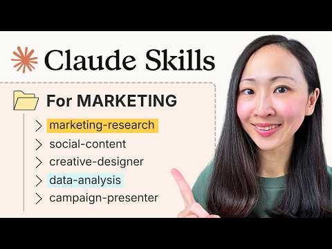 Claude Skills: Build Your First AI Marketing Team in 16 Minutes (Claude Code)