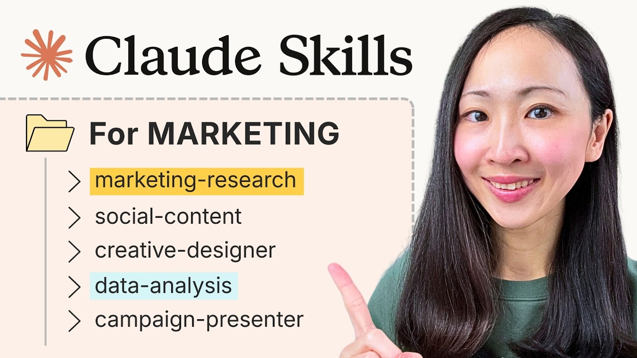 Claude Skills: Build Your First AI Marketing Team in 16 Minutes (Claude Code)