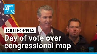 California voters decide on new congressional map • FRANCE 24 English